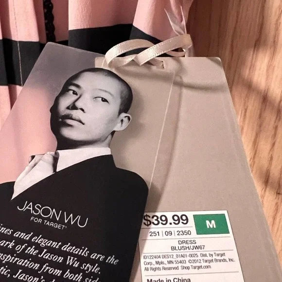 Jason Wu for Target NWT Sleeveless Collared Pleated Shift Mini Dress Sz M - Picture 3 of 8